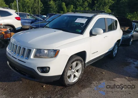 2014 Jeep Compass Latitude from USA, damaged, VIN 1C4NJDEB7ED703244